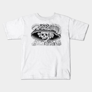 Calavera La Catrina Dapper Skeleton Kids T-Shirt